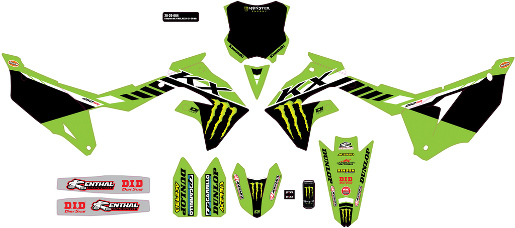 Complete Graphic Kit Kawasaki
