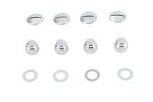 Load image into Gallery viewer, Chrome Rocker Shaft End Cap Nut Slot Type