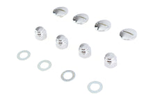 Load image into Gallery viewer, Chrome Rocker Shaft End Cap Nut Slot Type