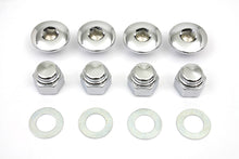 Load image into Gallery viewer, Rocker Shaft End Nut Stock Allen Type Chrome