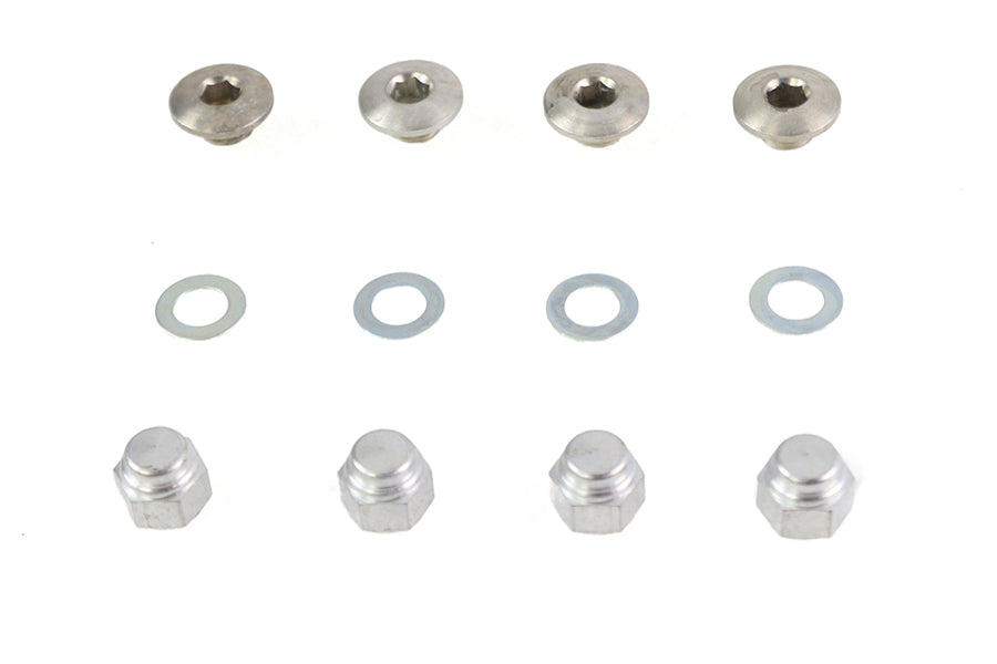Rocker Shaft End Plug and Cap Nut Cadmium