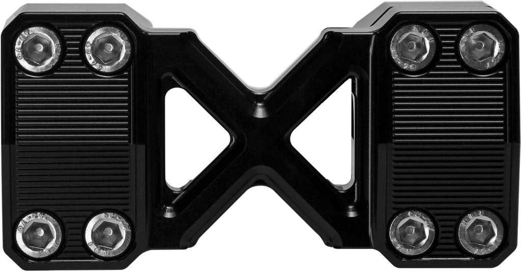 Nl 1 1/8" X Riser 8" Straight Black