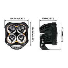 Load image into Gallery viewer, 5" Spot Beam Cube Light 2 Piece Kit
