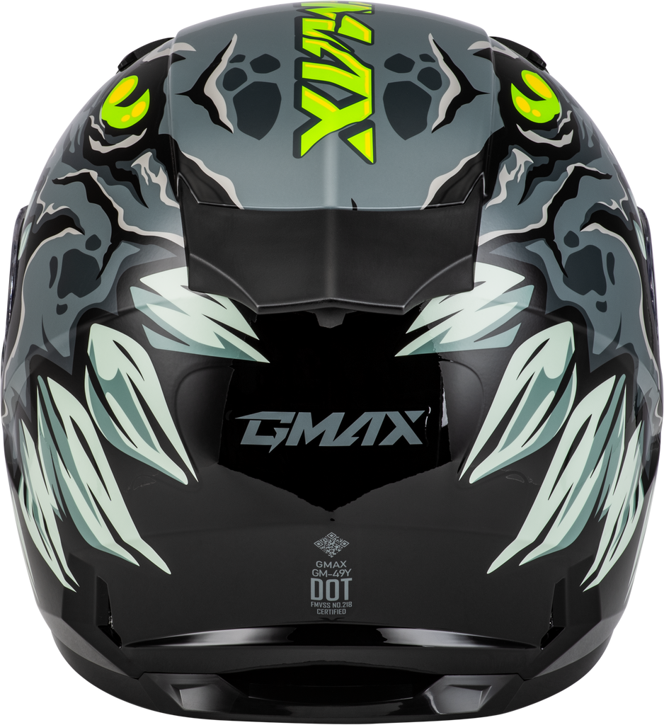 Youth Gm 49y Drax Helmet Grey Ym