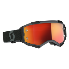 Load image into Gallery viewer, Fury Goggle Black Orange Chrome Works Lens