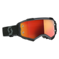 Fury Goggle Black Orange Chrome Works Lens