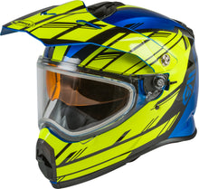Load image into Gallery viewer, Youth At 21y Epic Snow Helmet Blue/Hi Vis/Black Ym