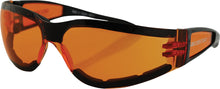 Load image into Gallery viewer, Shield Ii Sunglasses Black W/Amber Lens