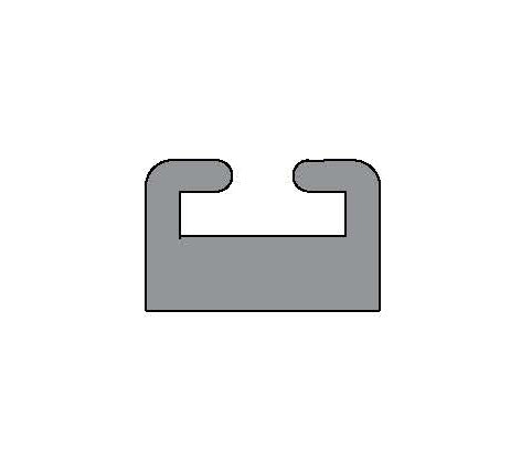 Hyfax Slide Black 53.25" Garland# 29 53.25 2 01 01