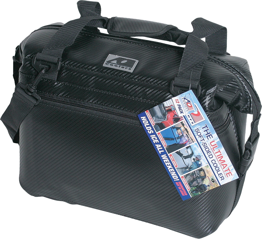 Carbon Cooler 24/Pk Black 17"X10"X12"