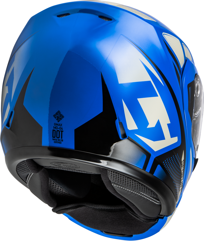 Md 04 Sector Helmet Blue/Black Xl
