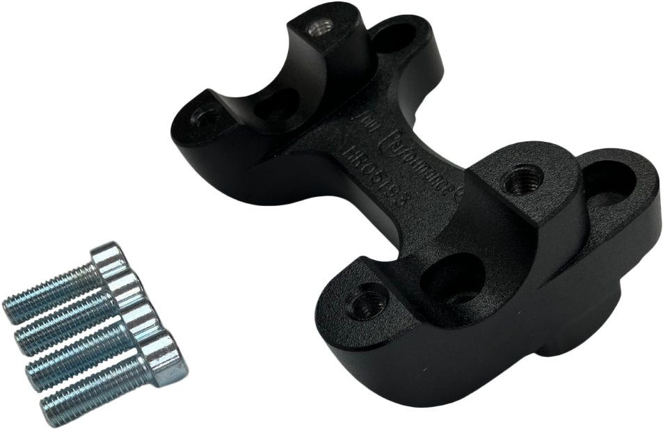 Handlebar Risers Tour Black Bmw