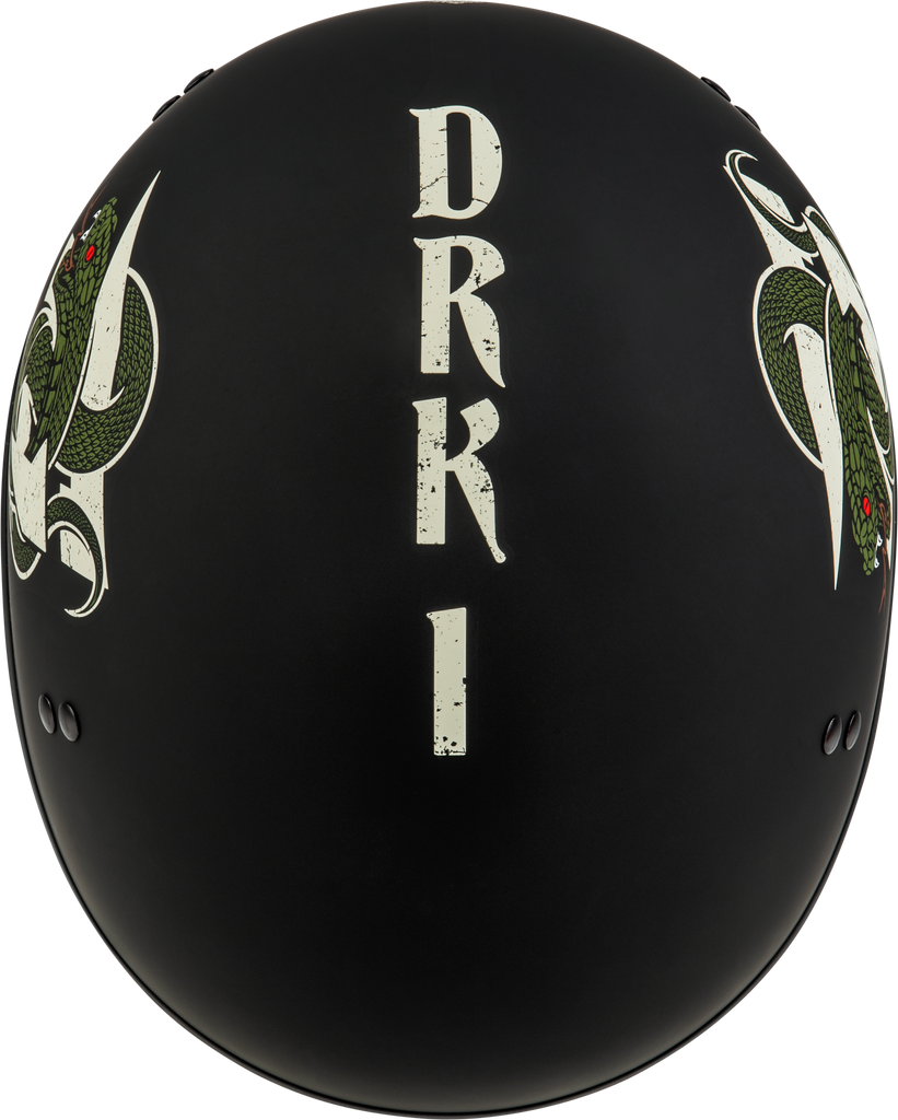 Hh 65 Drk1 Helmet Matte Black/Bone 2x