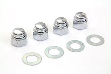 Load image into Gallery viewer, Rocker Shaft Chrome End Cap Type Nut with Washers
