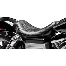 Load image into Gallery viewer, LEPARA BARE BONES DIAMOND STITCH BLACK 06-17 HARLEY DAVIDSON DYNA - The Speed Shop Canada