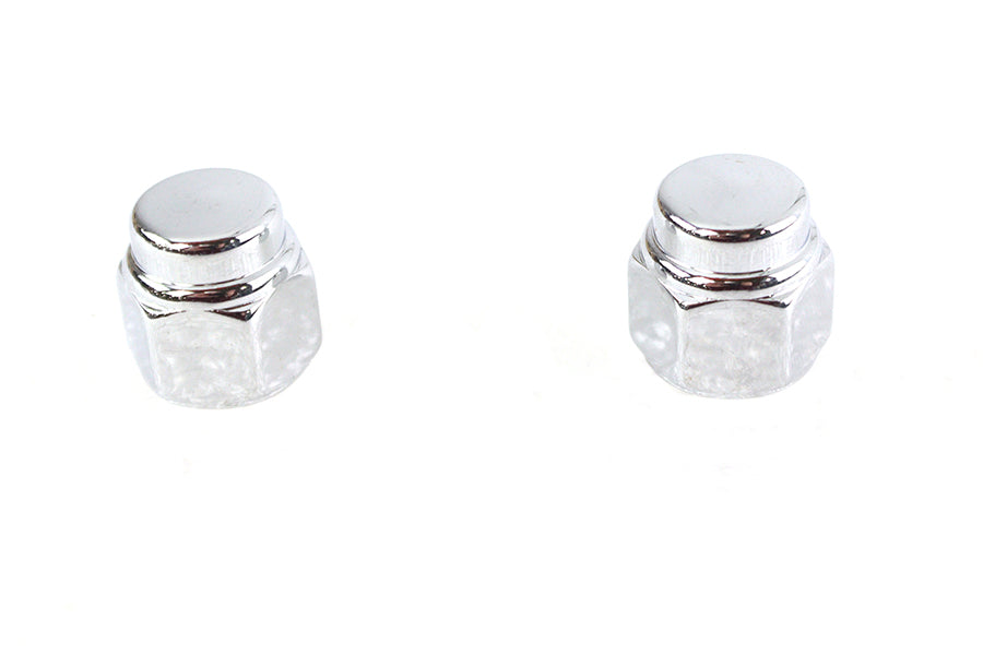 Chrome Cap Nut Fine 7/16 inch-20 Thread