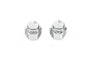 Chrome Cap Nut Fine 1/2 inch-20 Thread