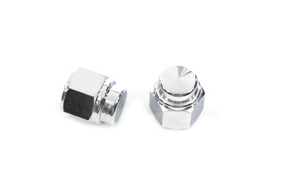 Chrome Cap Nut Fine 1/2 inch-20 Thread