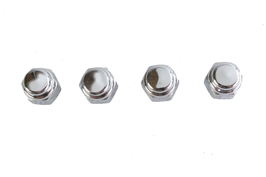 Chrome Cap Nut 5/16 inch-18 Coarse Thread