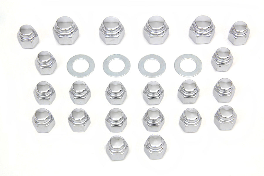 Rocker Box Nut Kit Cap Style