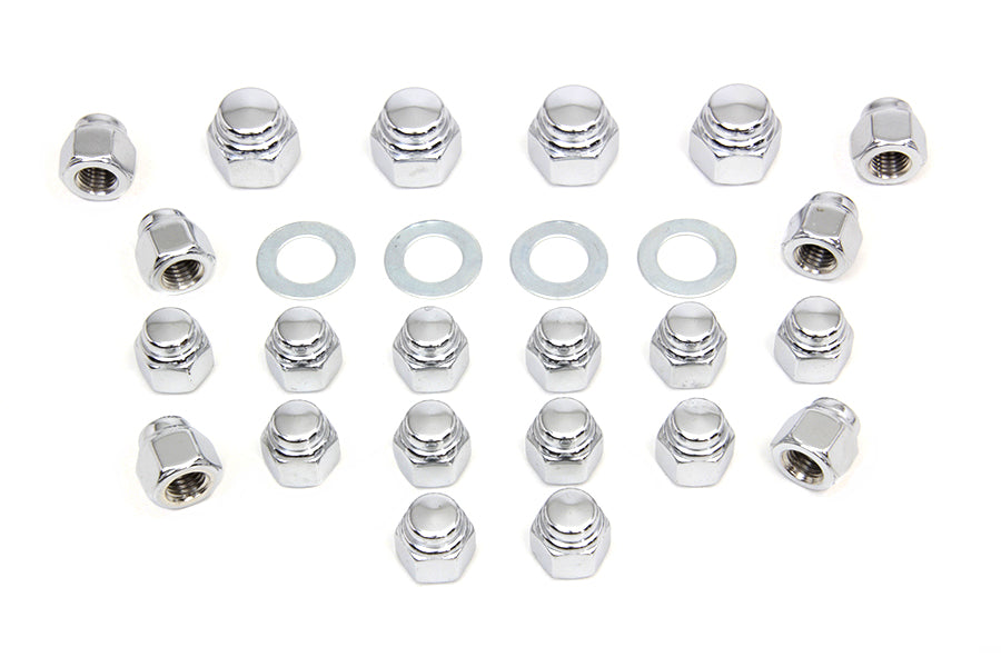 Rocker Box Nut Kit Cap Style
