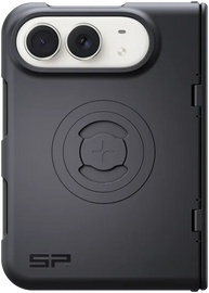 Black SP CONNECT Apple iPhone Duo case with SPC+ accessories, designed for secure protection and easy access.