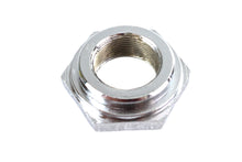 Load image into Gallery viewer, Chrome Spring Fork Stem Nut