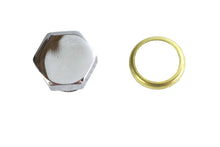 Load image into Gallery viewer, Transmission Engine Drain Plug 1/2 inch X 13 Thread Chrome