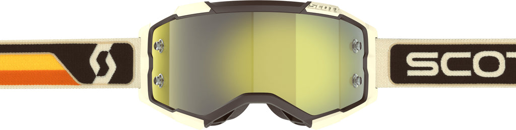 Fury Goggle Deep Brwn/Beige Ylw Chrm Works