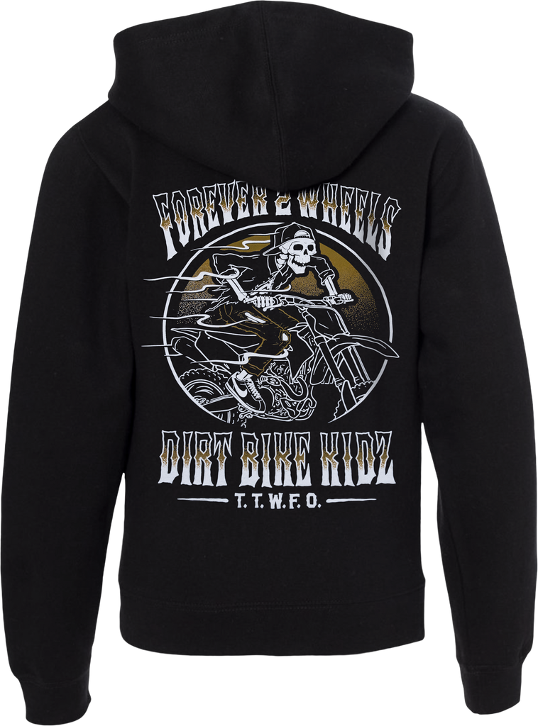 Ghost Rider Youth Hoodie Black Ym