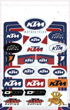 Load image into Gallery viewer, Decal Sheets Ktm