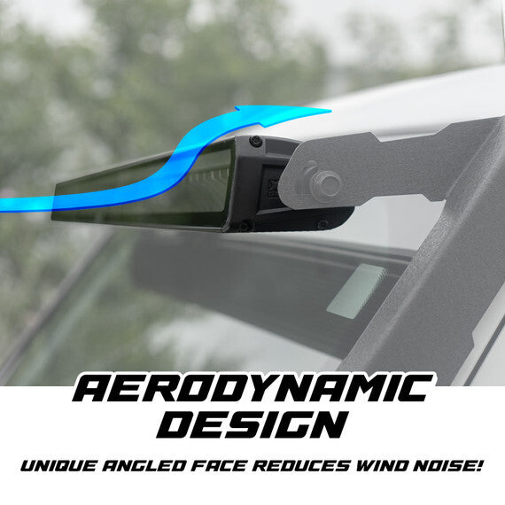 Xkmax 10" Light Bar Dual Mode With Rgbw Strip App Control