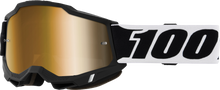 Load image into Gallery viewer, Accuri 2 Goggle Blck001 True Gold Mirror Lens