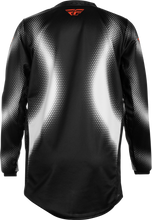 Load image into Gallery viewer, Youth Kinetic Torch Jersey Black/White/Orange Yxl