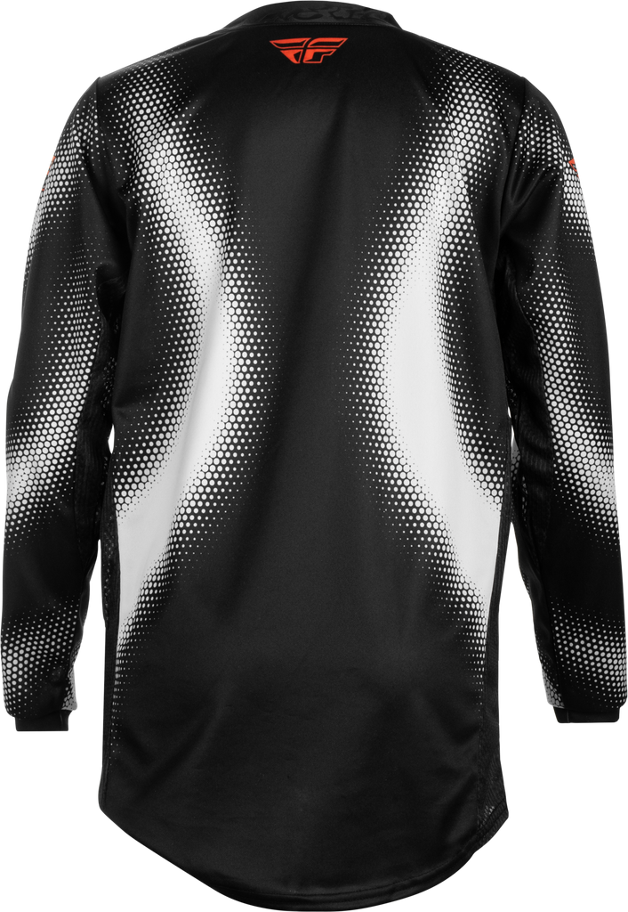 Youth Kinetic Torch Jersey Black/White/Orange Ym
