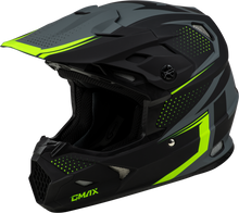 Load image into Gallery viewer, Mx 96 502 Helmet Matte Grey/Hi Viz Xl