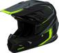 Mx 96 502 Helmet Matte Grey/Hi Viz Xs