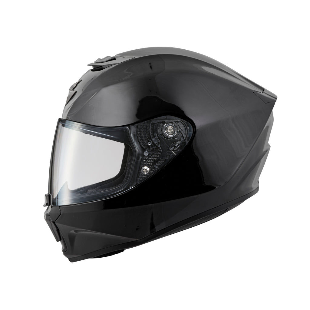 Exo R420 Full Face Helmet Gloss Black Xs