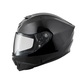 Exo R420 Full Face Helmet Gloss Black Xs