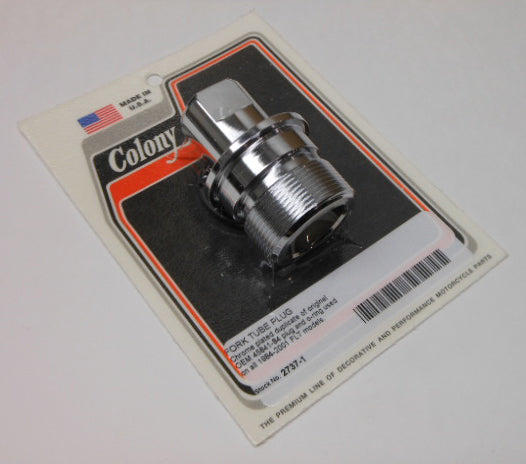 Chrome Fork Tube Plug