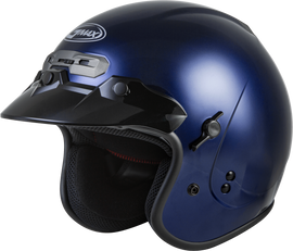Gm 32 Open Face Helmet Blue Md