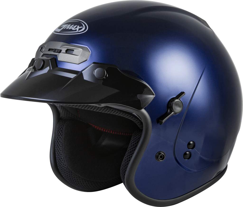 Gm 32 Open Face Helmet Blue Xs
