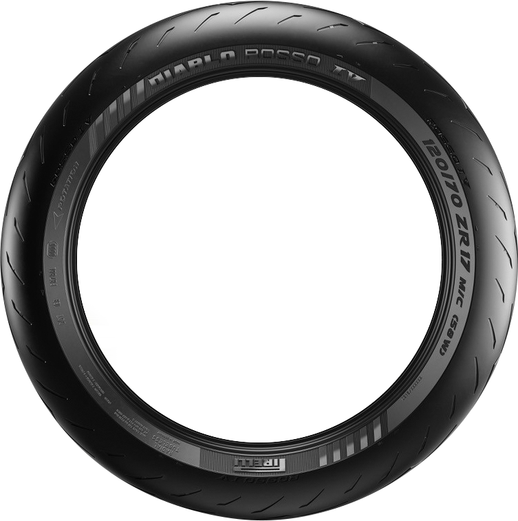 Tire Diablo Rosso Iv Front 120/70zr17 (58w) Radial