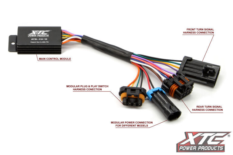 Auto Turn Signal Kit W/ Horn And Front Drl Lights Can