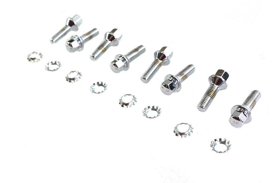 Chrome Tappet Block Hex Screw