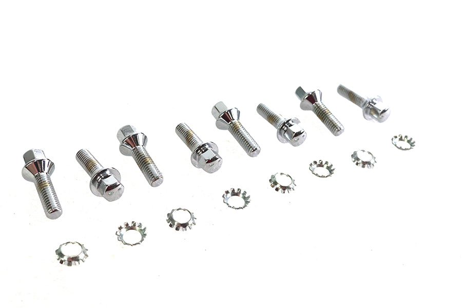 Chrome Tappet Block Hex Screw