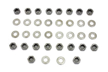 Load image into Gallery viewer, Chrome Rocker Box Hex Nuts