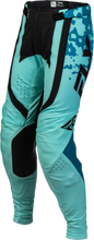 Load image into Gallery viewer, Women's Lite Flake Pants Aqua/Teal/Black Sz 0/02