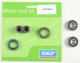SKF front wheel drive seal kit with bearings, showing the assembled seal and bearing components in a clear view.