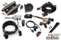 Auto Turn Signal Kit W/ Billet Lever And Front Drl Lights Pol